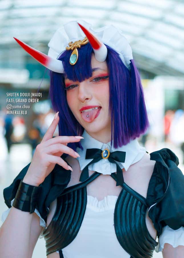 Shuten-Douji from Fate/Grand Order cosplay.