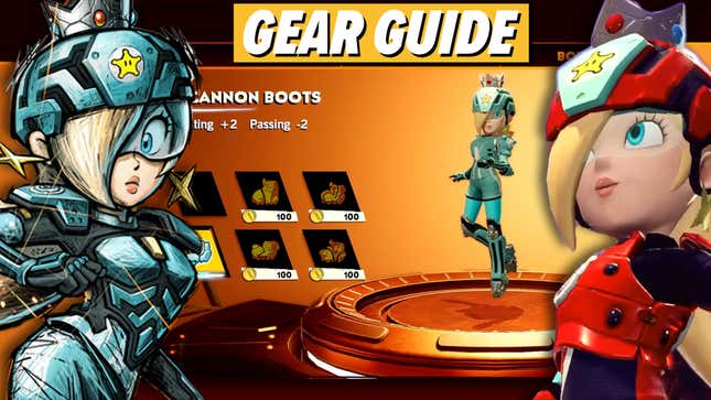 The Best Gear For Scoring Goals In <i>Mario Strikers: Battle League</i>