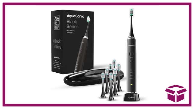 Image for article titled Give Your Teeth The Care They Deserve With 20% Off an Aquasonic Ultra Whitening Toothbrush