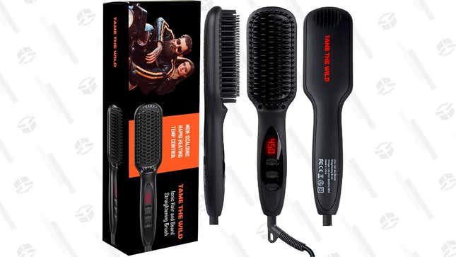 Tame the Wild Beard Straightener for Men | $30 | Amazon | Clip Coupon