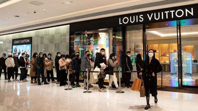 Louis Vuitton (LVMH) in China