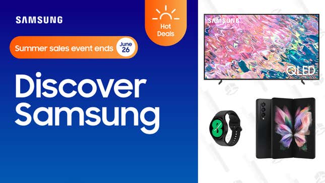 Image for article titled Discover Samsung Summer Sales Event Is Offering Free Gifts With Select Purchases All Week Long