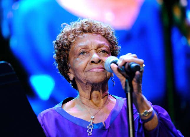 Cissy Houston performs onstage at the 35th Anniversary Mother’s Day Weekend Gospelfest 2017 at Prudential Center on May 13, 2017 in Newark, New Jersey.