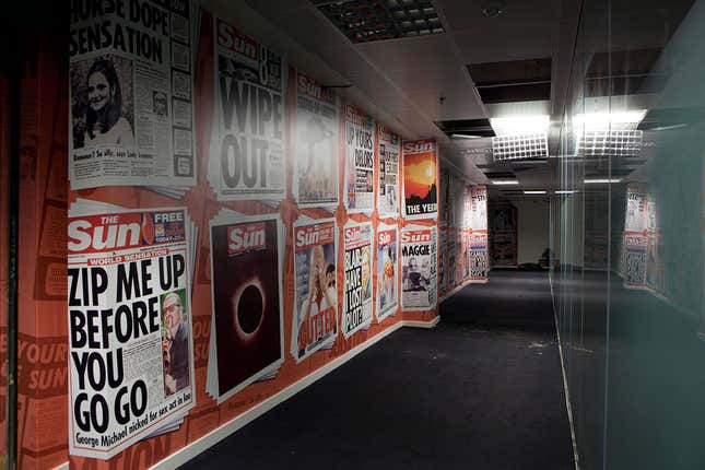 Image for article titled Photos: Inside one of News Corp.’s deserted newsrooms