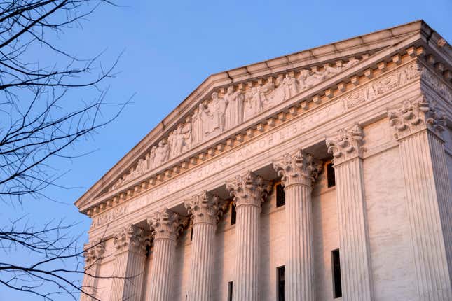 FILE - The Supreme Court of the United States is seen in Washington, March 26, 2024. (AP Photo/Amanda Andrade-Rhoades, File)