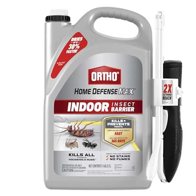 Image for article titled Ortho Home Defense Max Indoor Insect Barrier with Extended Reach Comfort Wand, Now 31% Off