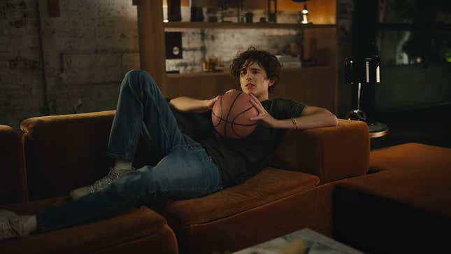Timothée Chalamet stars in a new Apple TV Plus commercial