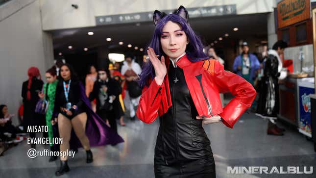 A cosplayer at New York Comic-Con 2024