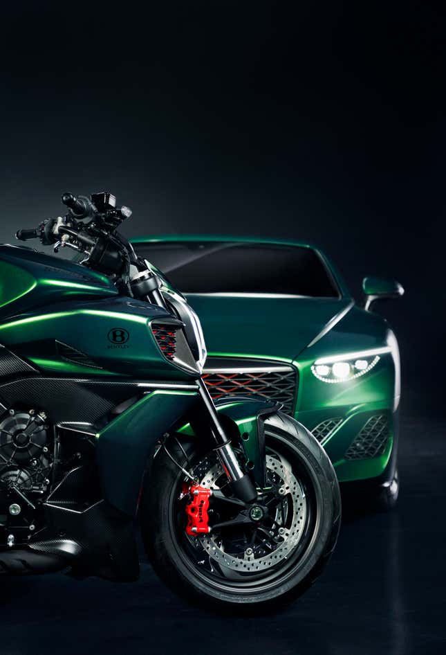 Image for article titled The Ducati Diavel Gets A Bentley Batur-Inspired Limited Edition