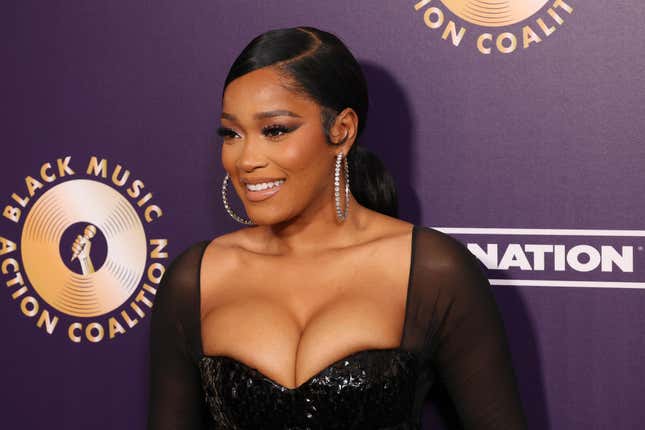 Keke Palmer attends the 2023 Music in Action Awards Hosted by the Black Music Action Coalition at The Beverly Hilton on September 21, 2023 in Beverly Hills, California.