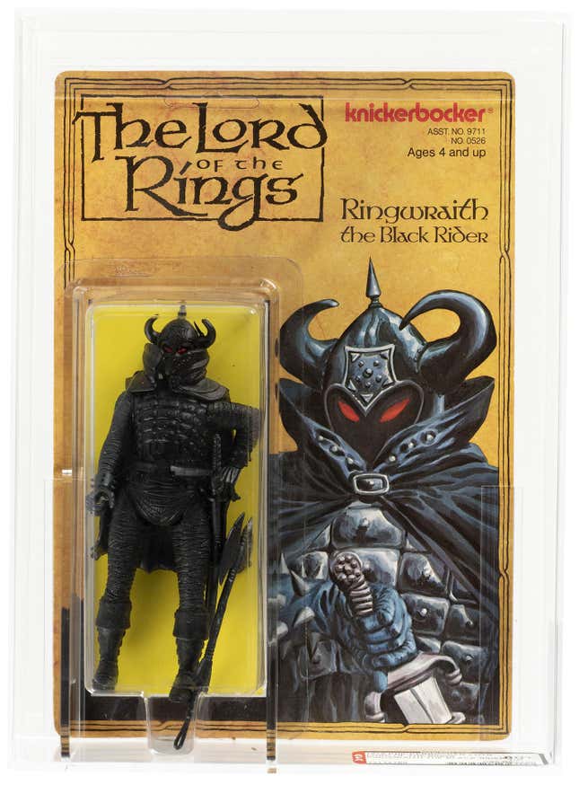 Image for article titled Hide Your Wallet From This Incredible Auction of Vintage Lord of the Rings Toys