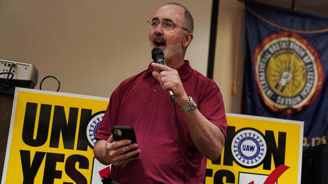 Shawn Fain, président de l’UAW