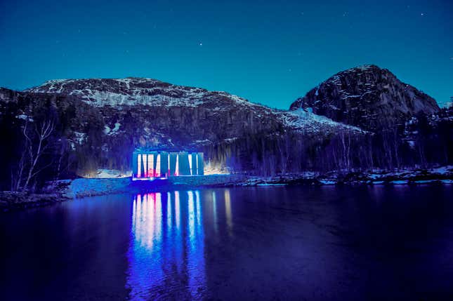 Image for article titled This Norwegian power station isn’t just green—it’s beautiful