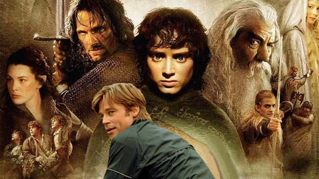 Brad Pitt designs the characters for “Lord of the Rings.” 