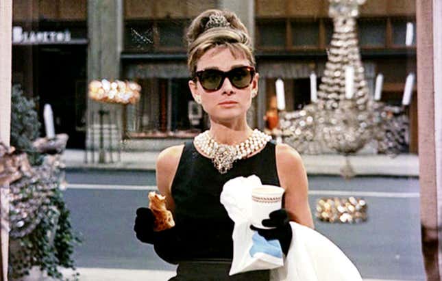 Audrey Hepburn in Frühstück bei Tiffany