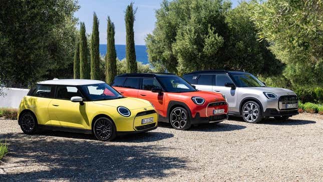 2025 Mini Cooper SE and Mini Aceman SE and Countryman SE