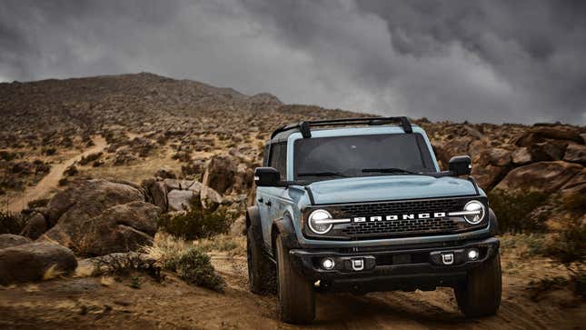 A photo of a Ford Bronco Badlands Truck