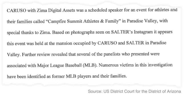 Crypto Ponzi scheme took MLB players for millions