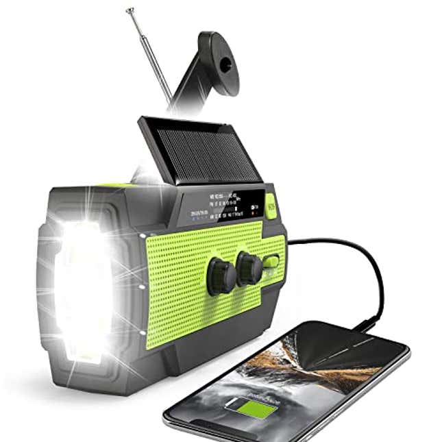 Image for article titled Emergency Crank Weather Radio, Now 22% Off