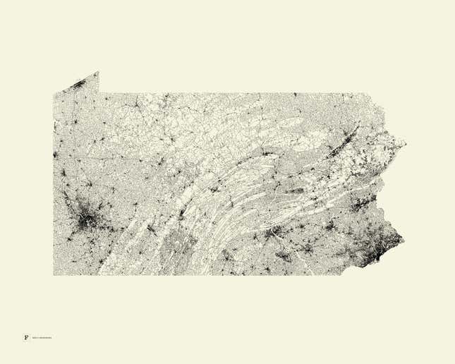 Image for article titled You’d never know it from these beautiful maps that US infrastructure is crumbling