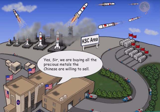 Image for article titled The case for sending US companies back to the moon, explained in cartoons
