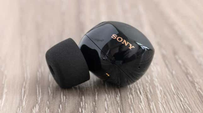 a photo of the Sony WF-1000XM5 Wireless Earbuds