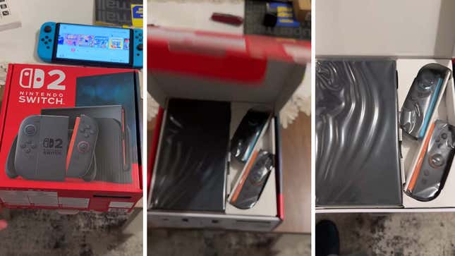 Jemand packt einen Switch 2 aus, behauptet aber, er brauche einen Day-One-Patch, um zu funktionieren