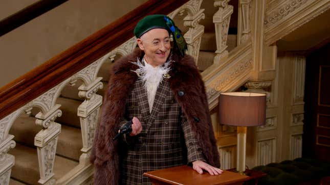 Image for article titled Let&#39;s rank all of Alan Cumming&#39;s fabulous outfits on The Traitors
