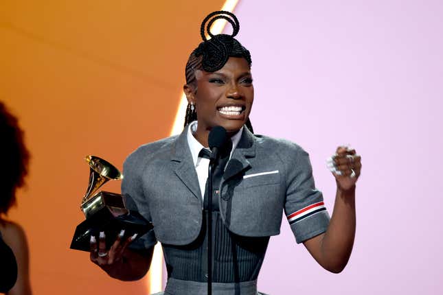  Doechii accepts the Best Rap Album award for “Alligator Bites Never Heal” onstage during the 67th Annual GRAMMY Awards at Crypto.com Arena on February 02, 2025 in Los Angeles, California. 