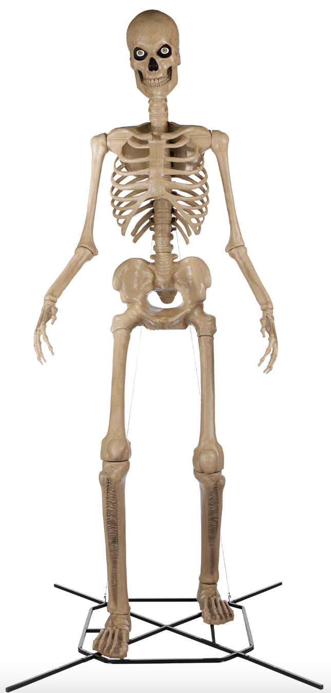 Image for article titled Home Depot&#39;s New Halloween Collection Brings Back All Your Giant-Sized Skeletal Friends