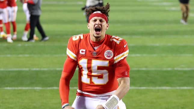 Image for article titled Patrick Mahomes, Other Black Athletes With Weird But Successful Sports Rituals