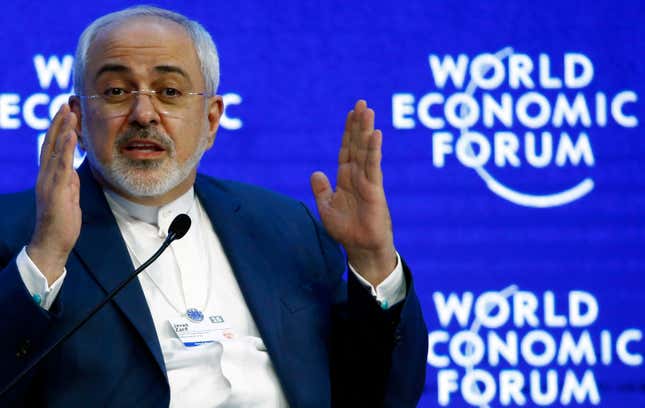 Image for article titled Photos: What everyone’s really saying at Davos, in body language