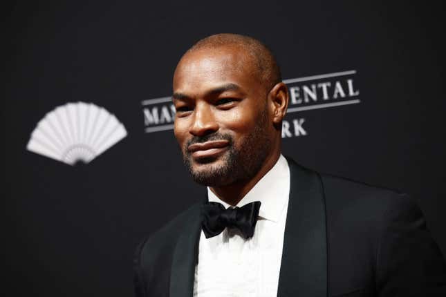 Tyson Beckford attends as City Harvest Presents The 40th Anniversary Gala: House Of Harvest at Cipriani 42nd Street on April 25, 2023 in New York City.