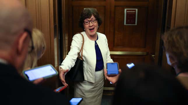 Image for article titled Very Concerned Republican Senator Suddenly Supports Doomed Abortion Legislation