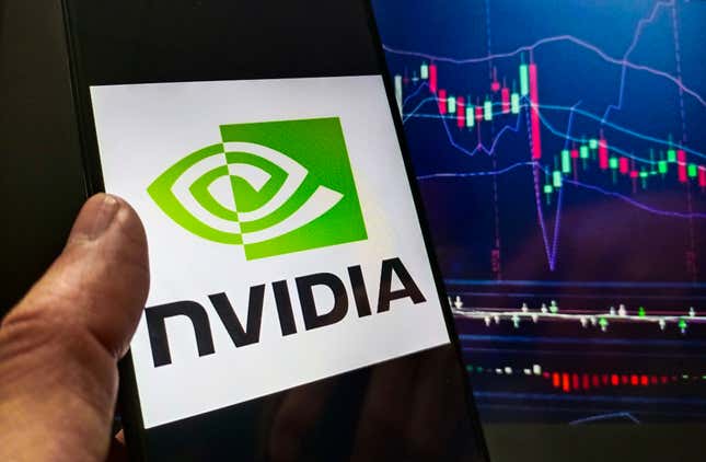 Image for article titled Nvidia and other AI stocks are bleeding after Biden issued new AI rules