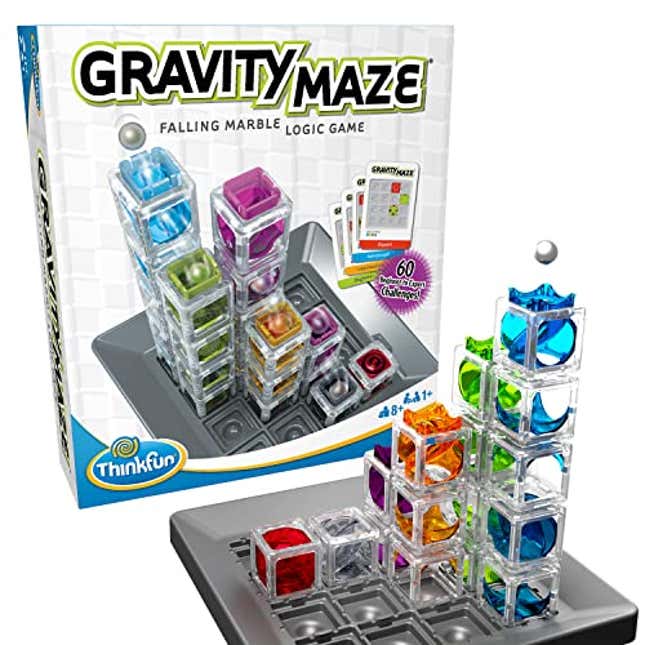 Image for article titled ThinkFun Gravity Maze Marble Run Brain Game and STEM Toy for Boys and Girls Age 8 and Up: Toy of the Year Award Winner, Now 30% Off