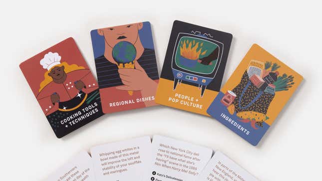 Cards from Taste Test