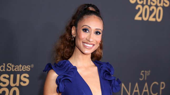  Elaine Welteroth attends the 51st NAACP Image Awards, Presented by BET on February 22, 2020 in Pasadena, California.