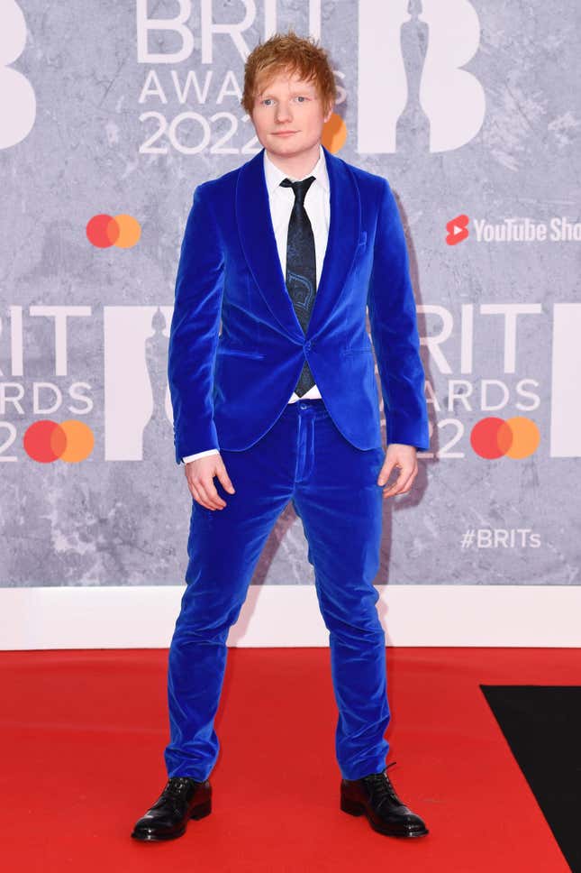 Image for article titled The 2022 Brit Awards Red Carpet: Sequins, A Whole Lot of Black, and Adele