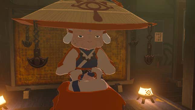 Impa as she appears in Breath of the Wild.