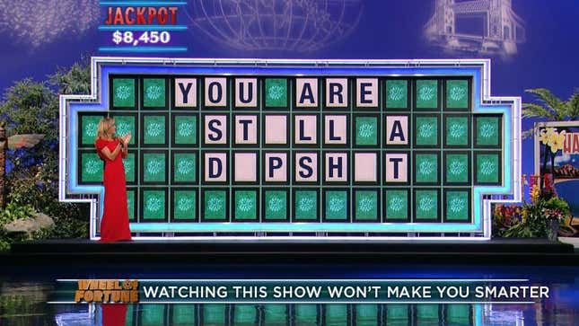 Image for article titled Jeopardy! Vs. Wheel of Fortune: Which One Makes You Feel Dumber?