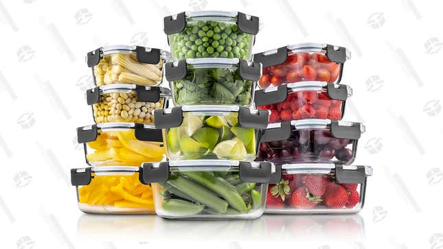 FineDine 24-Piece Superior Glass Food Storage Containers Set | $33 | 15% Off + Coupon | Amazon | Clip Coupon