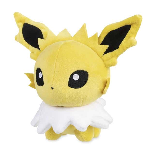 Jolteon plush.