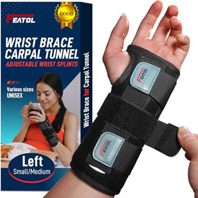 Image for article titled FEATOL Wrist Brace for Carpal Tunnel, Now 45% Off