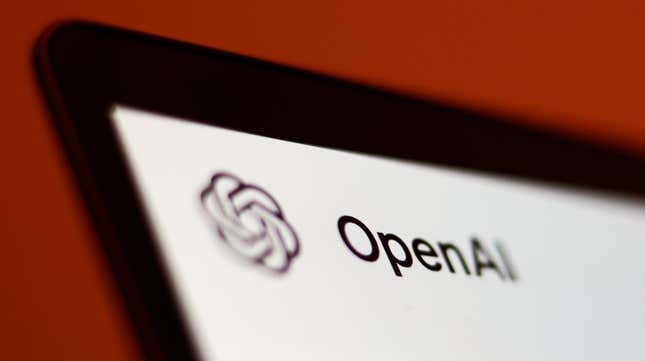 Le logo d’OpenAI