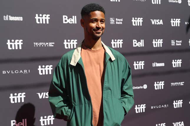 Alfred Enoch attends “The Critic” premiere during the 2023 Toronto International Film Festival on September 11, 2023 in Toronto, Ontario.