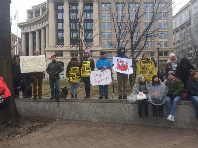 Trump inauguration: Tension builds in Washington as Donald Trump ...