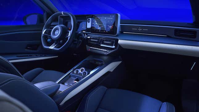 An image showing the interior of the Alpine A290.