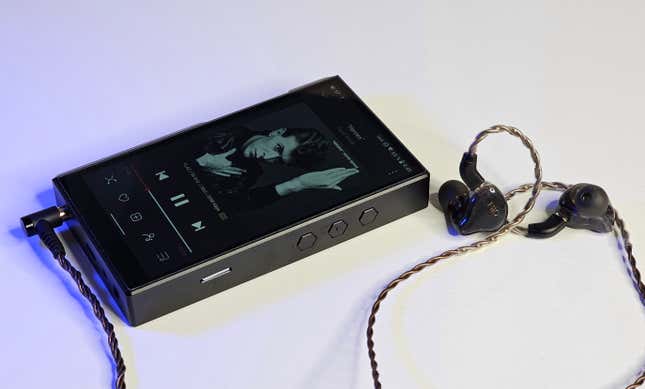 Reproductor MP3 HiFi sin pérdidas real, reproductor de música de audio  digital DSD de alta resolución con salida de línea, reproductor de audio