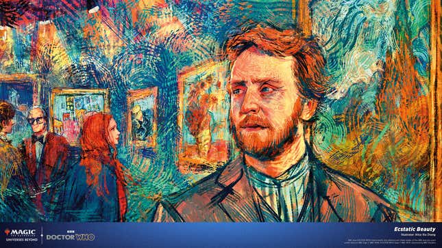 Image for article titled Get a Peek at Magic: The Gathering&#39;s New Doctor Who Set